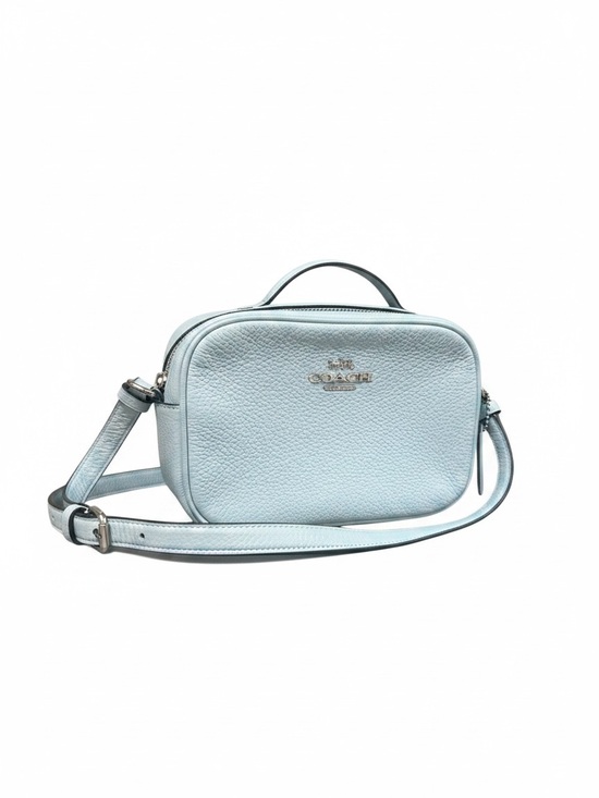 Coach Handbags - Coach Mini Jamie Camera Bag CA069 Light Blue Pebble Leather Crossbody
